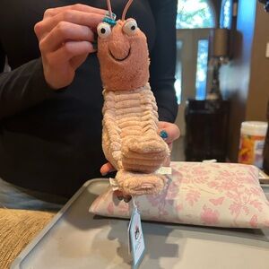 Jellycat Sheldon Shrimp .  NWT-Authentic Fast Shipping